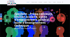 Desktop Screenshot of epsylonn.fr